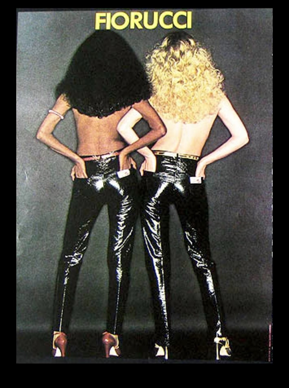 Iconic Fiorucci jeans advertisement